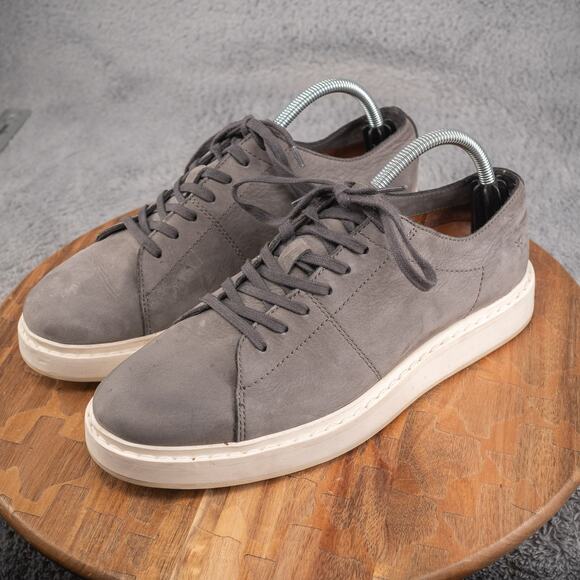 Frye Gates High Prints Low Top Suede Shoes Men's Size 8.5 7200043 - Picture 3 of 7